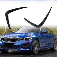 For BMW G20 G21 318i 320i 325i 330i 330d 330e 2019 2020 2021 2022 Front Bumper Canard Splitter Spoiler Air Knife Cover Trim