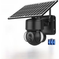 SHIWOJIA 4MP WIFI Solar Camera 4G Sim Card PIR Human Detection Solar Battery Security Camera CCTV Video Surveillance Outdoor Cam