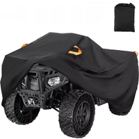 AliExpress NEVERLAND Quad Bike ATV Cover Universal 190T Waterproof Motorcycle Vehicle Scooter Kart Motorbike Resistant Dust UV Protector Black Silver