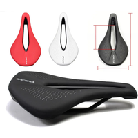AliExpress NONE EC90 Saddle EVA Hollow Bike Saddle Comfortable Road Bike Saddle Ergonomic Design Mtb Saddle Steel Bow Bike Seat Cushion