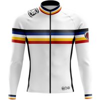 AliExpress New Mans Winter Cycling Jersey Colorful Thermal Fleece Long Sleeve Jackets Road Bike RightTrack Sports Apparel