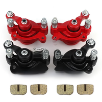 AliExpress Front Rear Disc Brake Caliper Pads For 43cc 47cc 49cc Mini Moto Kids ATV Quad Minimoto Pit Dirt Pocket Bike Gas Scooter Parts