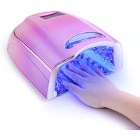 128W High-power Nail Art Lamp Nail Polish Glue Baking Lamp Quick-drying Phototherapy Machine For Nail Salons Cosmetics Wholesale
