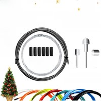 AliExpress NONE JAGWIRE Complete Universal Road MTB Shift/Brake Cable 4/5mm Derailleur Brake Cable Set Accessories Christmas WinterCycling Parts