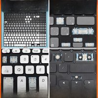 Replacement Keycap Key Cap Hinge for ASUS X509 X515 M509 Vivobook D509 X509FJ X509FL X509UB X515EA-AP X515UA X515FA Keyboard