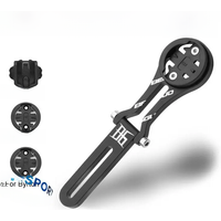 AliExpress NONE Bicycle Aluminium Alloy Computer Mount Road Bike Adjustable Speedometer Bracket One Piece Handlebar For Garmin/Cateye/Bryton etc