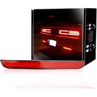 iJDM Car Taillight Rear Bumper Reflector Light Assemblies For 2015-2013 Dodge Challenger Function as Tail or Rear Fog Lights