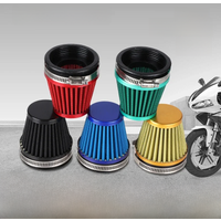 AliExpress NONE Motorcycle Universal 38mm 48-50mm 58-60mm Air Filter Mushroom Head Filters For 50cc-250cc Scooter Dirt Pit Bike ATV Quad Buggy