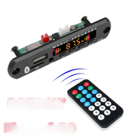 kebidu 9V 12V Car MP3 WMA Decoder Board Audio MP3 Player USB TF FM Radio Module Wireless Bluetooth 5.0 For Car