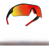 AliExpress POWER RACE - FALCON sports sunglasses cycling and running | FullRevo Red Revo | Grilamid TR90 | Air Control | 3 lenses (Original + transparent + dark) adjustable Bridge | Light Weight | Cover |