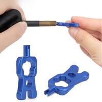 AliExpress riderace Bicycle Valve Wrench 4 In 1 Multifunction Aluminum Alloy Bike Valve Core Wrench Schrader/Presta Valve Core Removal Install Tool
