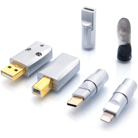 Copper Mobile Phone Plug Accessories Type C Lightning Shell USB Metal Shell Silicone Data Cable Charging Cable Keyboard Wire DIY