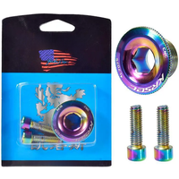 AliExpress NONE 3 Pieces Aluminum Alloy Mountain Bike Dazzling Color Tooth Plate Crank Cover Crank Screw M18 M20 Bicycle Crank Shaft Accessories