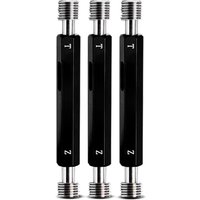 YRFL 1PCS Steel Mer-cury Gage Thread Plug Gauge Tolerance 3B UNC UNF 0-80 0-90 2-56 8-32 12-24 1/4 3/8 5/16 5/8 7/8 3/4 1/2