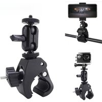 AliExpress ERIKOLE MYOBO Bicycle & Motorcycle Handlebar Clip Bracket Mount for GoPro Hero 13/12/11 Insta360 DJI Yi SJCAM - Monopod Tripod Accessory
