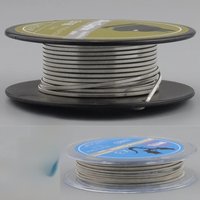 Clapton Style Heating Element Heater Ring Coil Resistance Wire Spool 3 Materies 1/2/3 Fused Wires Inside 10/15 Feet Roll