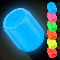 AliExpress NONE 4pcs Luminous Tire Valve Caps Car Motorcycle Bicycle Wheel Tyre Hub Night Glowing Caps Tire Valve Stem Cover Fluorescent Decor