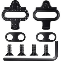 AliExpress NONE Mountain Bike Shoes Cleats for Shimano SH51 SPD MTB Cleats Multi-Release Spd Pedal Cycling Shoes Clips Set Bicycle Accessories