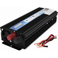 Best Car Inverter 2000W DC 12 V to AC 220 V Power Inverter Charger Transformer Vehicle Power Inverter Power Switch DC to AC 50Hz