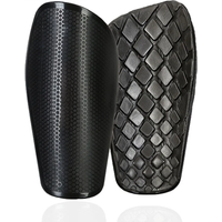Loogdeel 1 Pair Men Soccer Shin Guards Breathable Footable Leg Guards Kids Leg Sleeves Outdoor Protection Gear for Sports