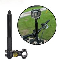 AliExpress MaxGO Motorcycle Handlebar Mount Invisible Adjustment Selfie Stick Bicycle Monopod For GoPro DJI Insta360 One R Camera Accessory