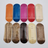 Low Concave Fingerboard Deck 97*34mm Professional Handmade Canadian Maple Board for Finger Skateboard
