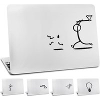 Vinyl Sticker for Macbook Air 11 12 13 M1 M2 Pro 13 15 16 Retina Wall Decal Laptop Stickman Guy Notebook Tablet Skin for iPad