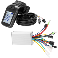 AliExpress NONE 24V-48V 350W Motor Brushless Controller LCD Display Panel Thumb Throttle Electric Bicycles Scooter Brushless Controller Kit S886