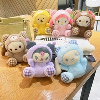 Sanrio Plush Keychain Kuromi Cinnamoroll My Melody Ornaments Anime Plush Toys ์๋๋ชจ๋กค ํค๋ง Kawaii Decor Birthday Christmas Gift