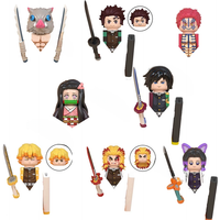 WM blocks 6116 6137 6138 Demon Slayer Tanjirou Nezuko Inosuke Zenitsu Giyuu Rengoku Uzui Tengen anime bricks building blocks