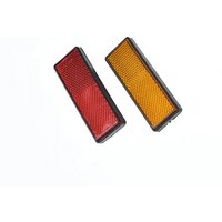 AliExpress 87x32x9mm Reflective Board Mountain MTB Bicycle Rack Tail Safety Warning Lamp Cycling Bike Rear Reflector