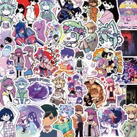 AliExpress Kpustyle 10/30/50/100pcs Game Omori Stickers Anime Decals DIY Bike Skateboard Laptop Phone Suitcase Car Cool Waterproof Sticker Kids Toys