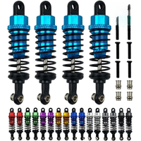 Wltoys A959 A959-B 184011 A949 A969 A979 K929 Metal Oil Shock Absorber Damper for 1/18 RC Car Upgrades Parts Accessories