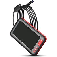 4.3 Inch IPS Screen Industrial Endoscope Camera HD1080P 2.0MP 8MM Lens USB Car Inspection Borescope 8LEDs Waterproof Take Photo