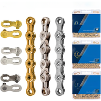 AliExpress NONE Mountain Bike Chain X9 X10 X11 X12 Chain EL SL Gold/Silver Chains 9/10/11/12 Speed Road MTB Bike Chains with for SRAM