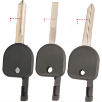 JYQ 10PCS Car Transponder Chip Key Shell Case For Chevrolet Cruze Camaro Malibu Equinox Tahoe Sonic Silverado Buick/Opel/Vauxhal