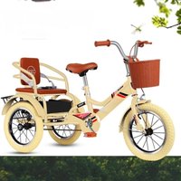 AliExpress SKIG Children's Pedal Tricycle With Rear Bucket Double Two-seater 3-6-12 Years Old Large Children Men And Women Baby Bike News