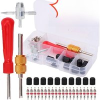 AliExpress NONE Car Bicycle Slotted Handle Tire Valve Stem Core Remover Screwdriver Tire Repair Install Tool Kit Auto Motorcycle Accessories