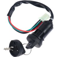 AliExpress NONE Universal 4 Wires Ignition Barrel Switch With 2 Key For Motorcycle Bike ATV