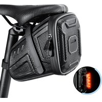 AliExpress NEWBOLER Waterproof Bicycle Saddle Bag MTB Road Bike Saddlebags Reflective Striped Bicycle Tool Holder Bag MTB Accessories