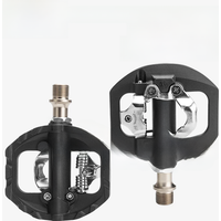 AliExpress ROCKBROS Bicycle Pedals Sealed Bearing Waterproof Anti-slip Flat Cleat Nylon One-piece Cycling Pedals SPD Road Bike Accessories