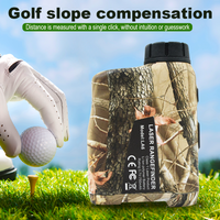 BOAYAL Golf Laser Rangefinder 800 1200Yards 6X Lens Slope Compensating Flagpole Lock Vibration Hunting Range Finder