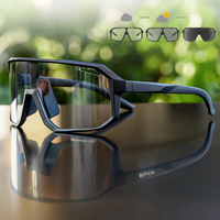 AliExpress NONE Scvcn New Men's UV400 Photochromic Cycling Sunglasses Women Sports Running Eyewear for Men Glasses Road Bike Bicycle Goggles