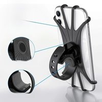 AliExpress VIKEFON 360 Rotatable Bicycle Phone Holder Silicone Motorcycle Stand Bracket GPS Support For Iphone 11 Xiaomi 10 Huawei P40