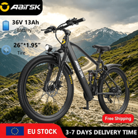 Aairsk Gt900 Electric Bike 26 Inch Wheels High Step Frame 250W Motor 36V‑13Ah Battery 21 Speeds