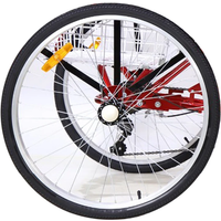 AliExpress NONE Tricycle Rear Wheel 32 Hole Bicycle Bearing Wheel 26/24/20 Inch*1.75 Tire Three Wheel Bicycle Accessories