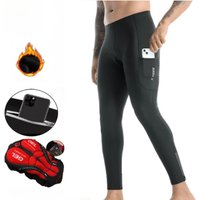 AliExpress X-TIGER Winter Cycling Pants Back Pocket 5D Gel Padded Men Fleece Sports Warm Long Pants MTB Road Ski Motorcycle Bike Pants