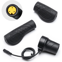 AliExpress Twist Throttle Speed Throttle Grip for Bafang 3 Pin BBS01B BBS02B BBSHD Mid Drive Motor Conversion Kits E-Bike Throttle Wit