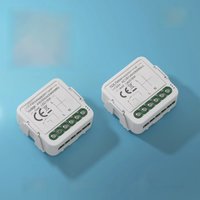 GIRIER Tuya Smart ZigBee/WiFi Switch Module 5A Dry Contact Smart DIY Breaker Relay DC 12/24V AC100-240V Support Alexa Hey Google