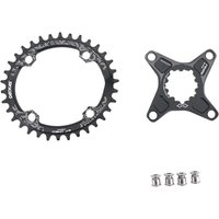 AliExpress NONE DECKAS 104BCD 6mm Offset for SR Chainring for SR DM 32T 34T 36T 38T Oval/Round for Mountain Road Bike Ultralight Tooth Plate